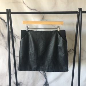 Ted Baker AUSTINE Leather Mini Skirt - SZ 3 (US 8)